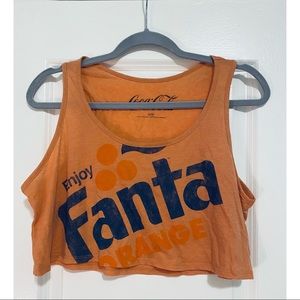 Fanta crop top